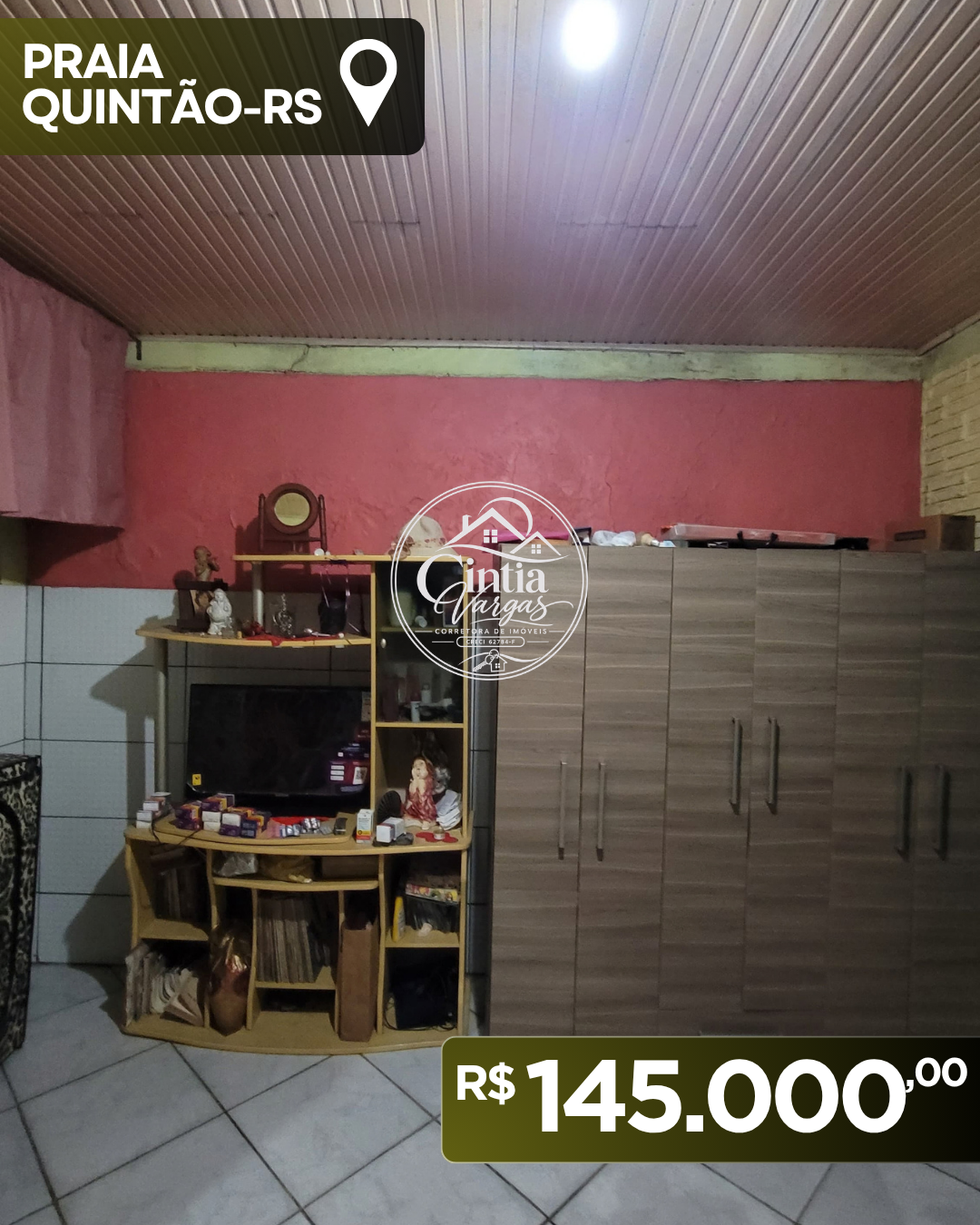 EXCELENTE OPORTUNIDADE DE INVESTIMENTO (DUAS CASAS PELO PREÇO DE UMA!)