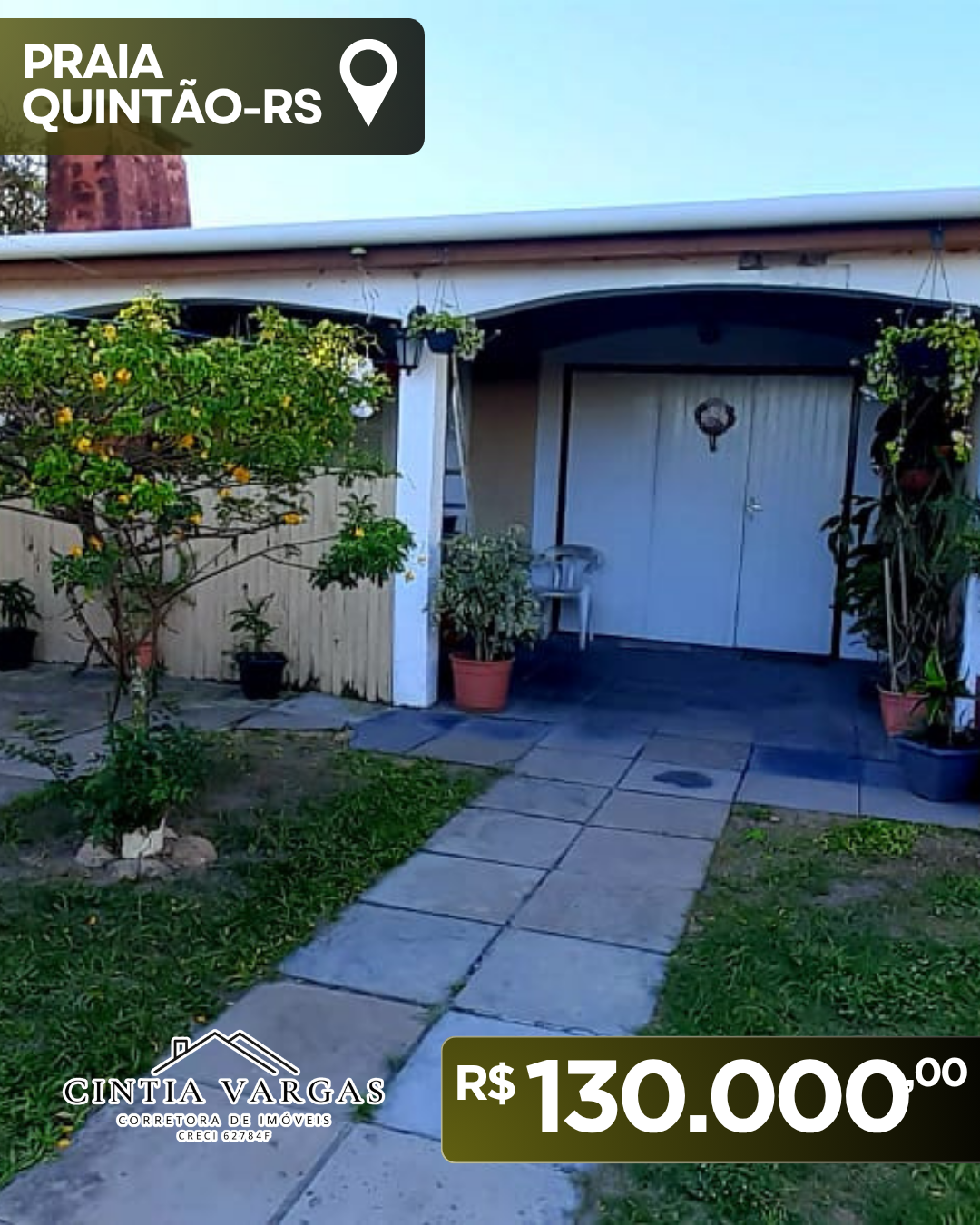 CASA COMPLETA e MOBILIADA LINDA
